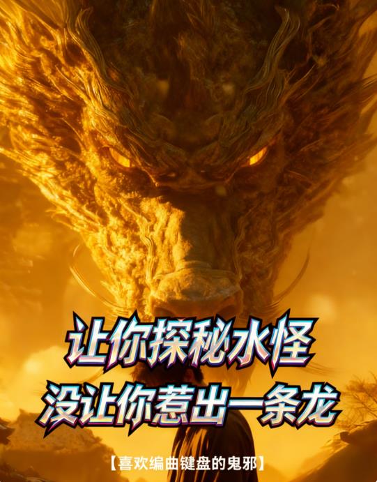 让你探秘水怪没让你惹出一条龙